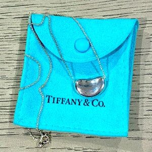 Tiffany & Co. Elsa Peretti bean necklace 14mm